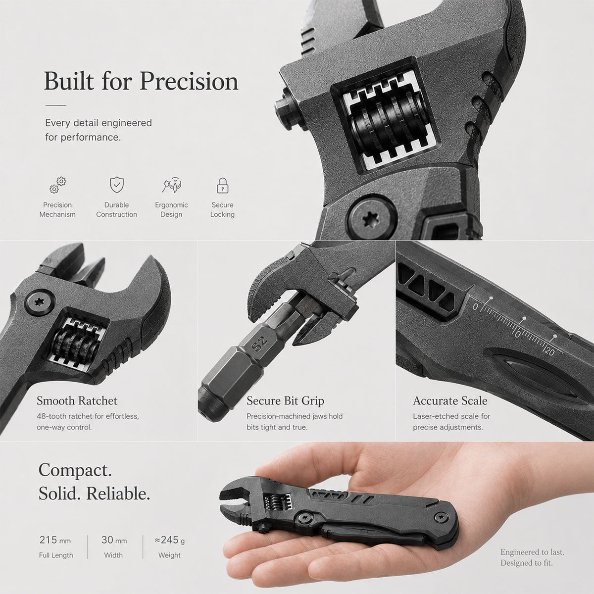 UNIROX 12-in-1 Multitool-Schlüssel