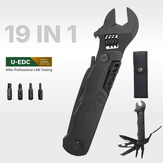 UNIROX 19-in-1 Multitool Wrench with Wire Cutter