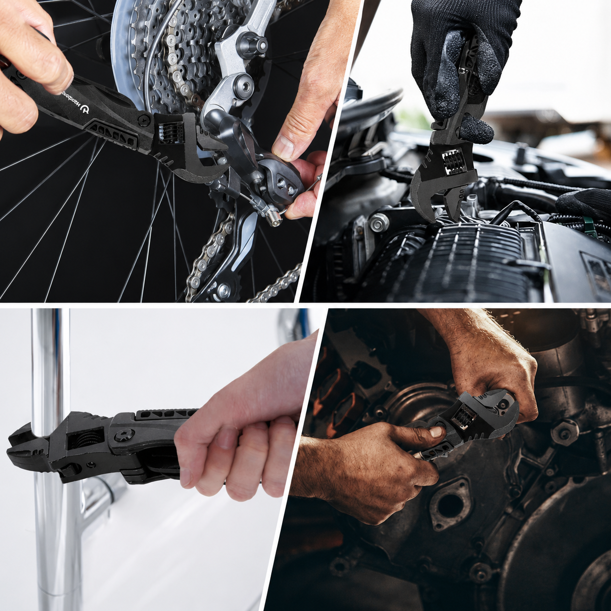 UNIROX 19-in-1 Multitool-Schlüssel mit Drahtschneider