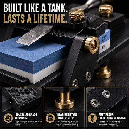 UNIROX H1 Premium Honing Guide for Chisels and Planes
