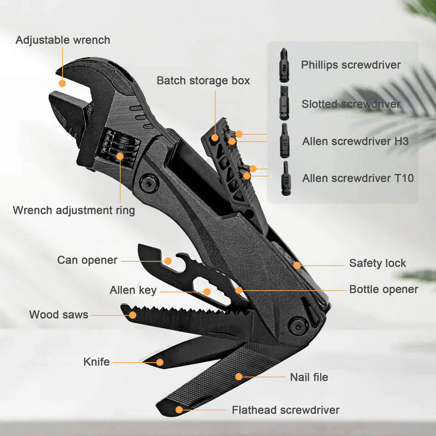 UNIROX 12-in-1 Multitool-Schlüssel